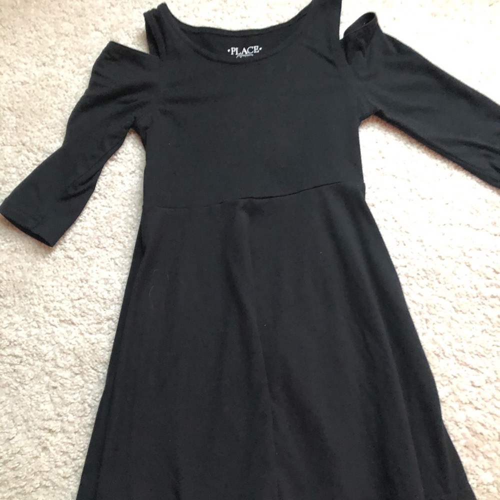 Girls black dress